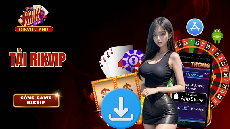 Cá cược mọi lúc mọi nơi với App Rikvip